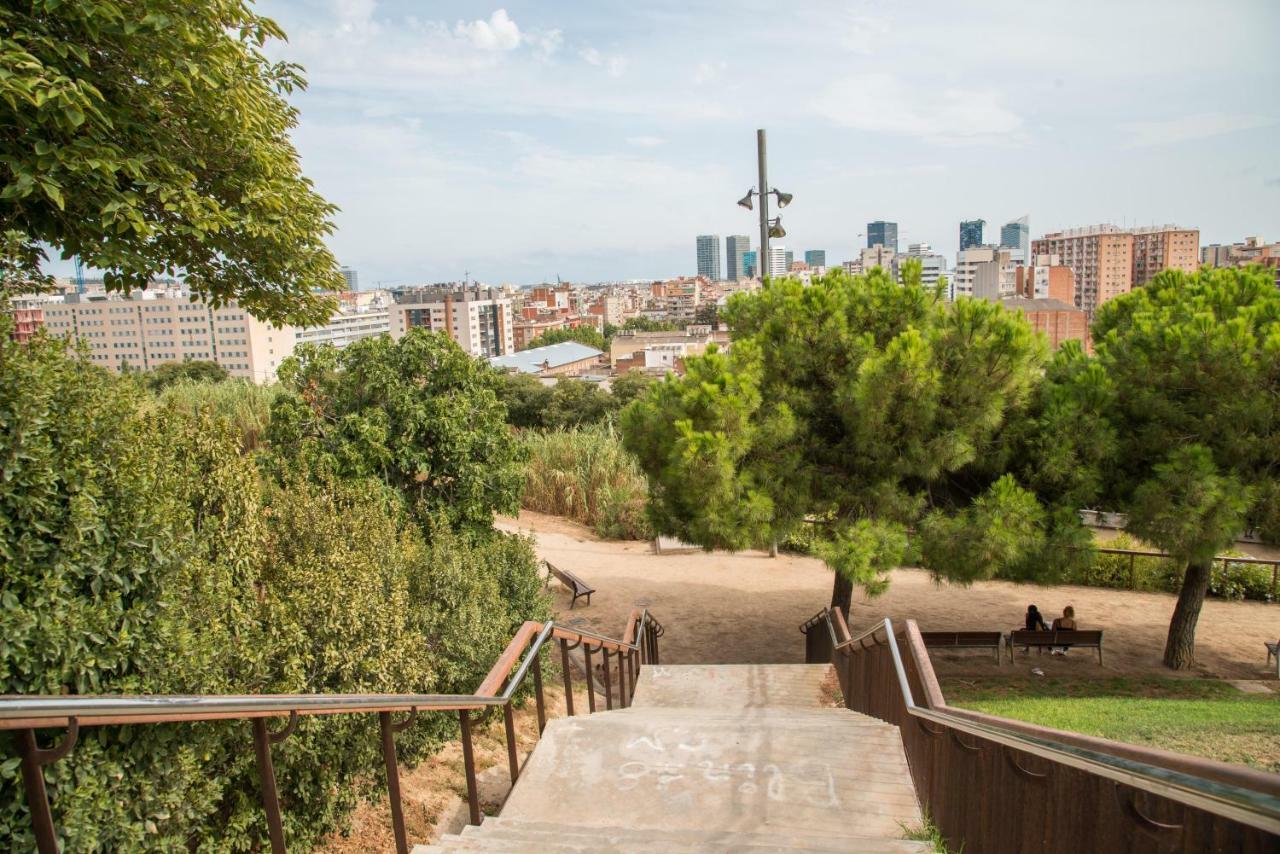 Camp Nou, Europa Fira - Modern Two-Bedroom Apartment With Heating 오스피탈레트 데 요브레가트 외부 사진